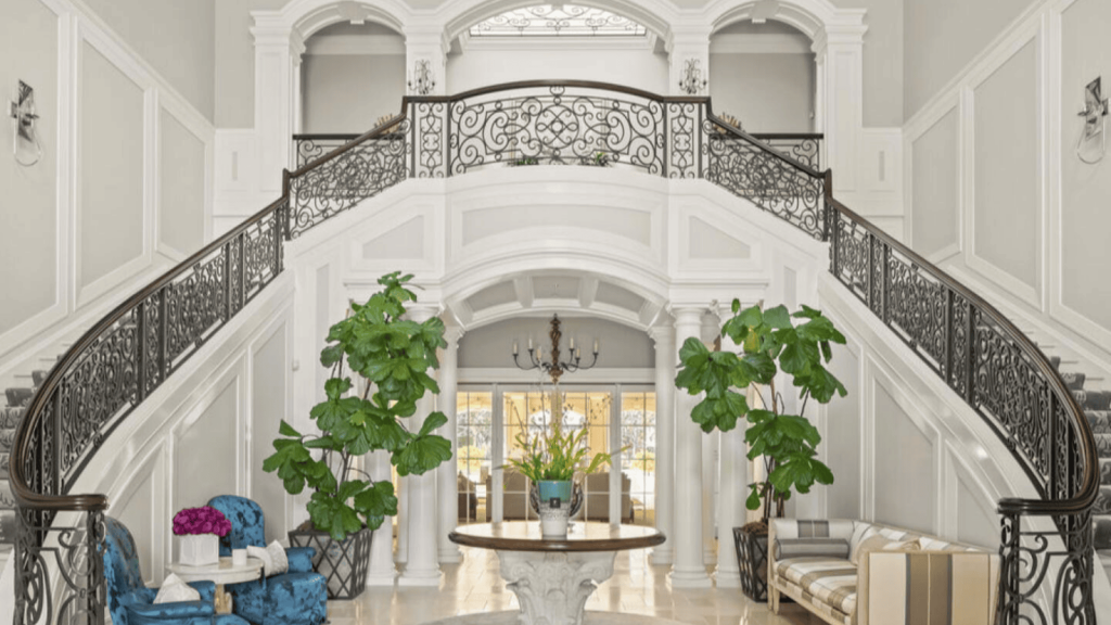 wahlberg mansion interior features
